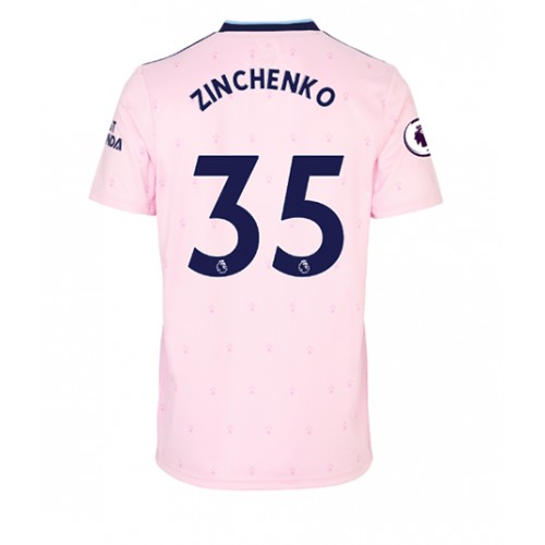 Arsenal Oleksandr Zinchenko #35 Tredjedrakt 2022-23 Kortermet Arsenal Oleksandr Zinchenko #35 Tredjedrakt 2022-23 Kortermet